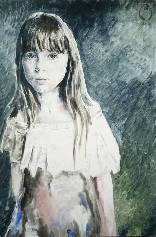 oil on canvas - olio su tela di Piro